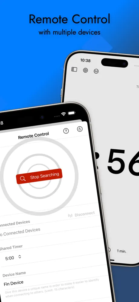 Fin timer app screenshot 2