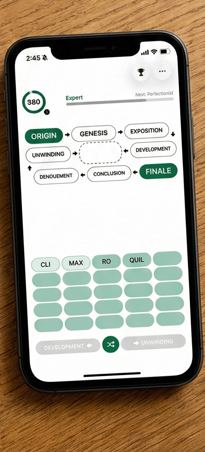 Wordfluence game screenshot 3